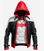 Arkham Knight Batman Red Hooded Bat Style Jacket & Vest