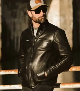Black-leather-jacket-lambskin-biker-jacket