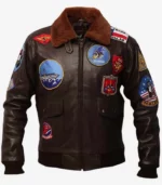 G1 bomber leather jacket men