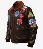 G1 bomber leather jacket men