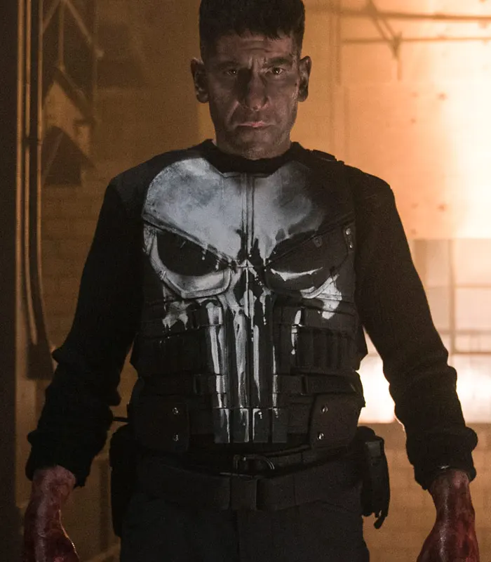 Punisher Season 2 leather vest halloween Vest
