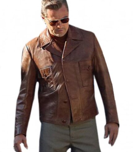 Leonardo DiCaprio leather jacket