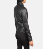 women 27s tomachi black leather jacket close